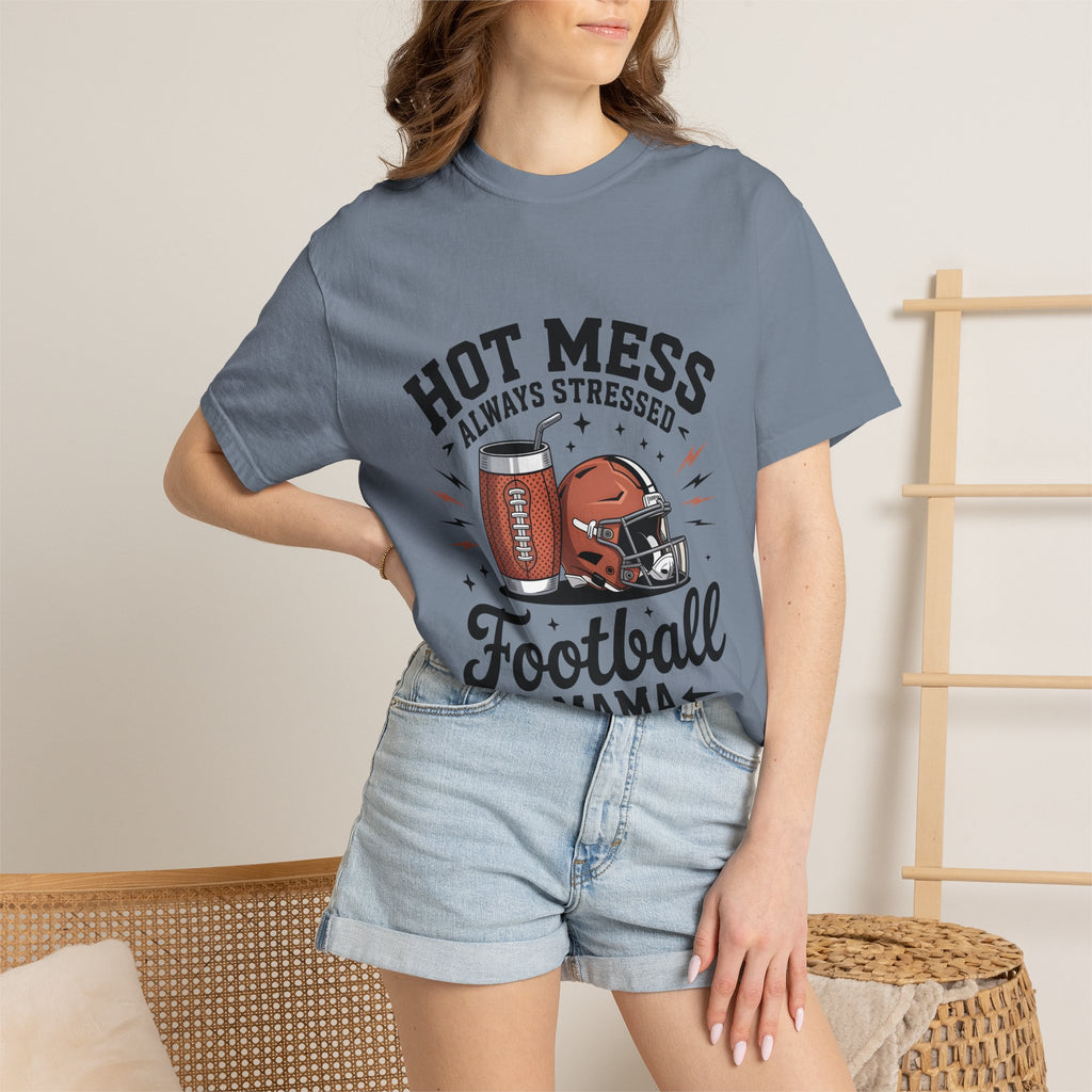 "Hot Mess, Always Stressed" Mom Tee