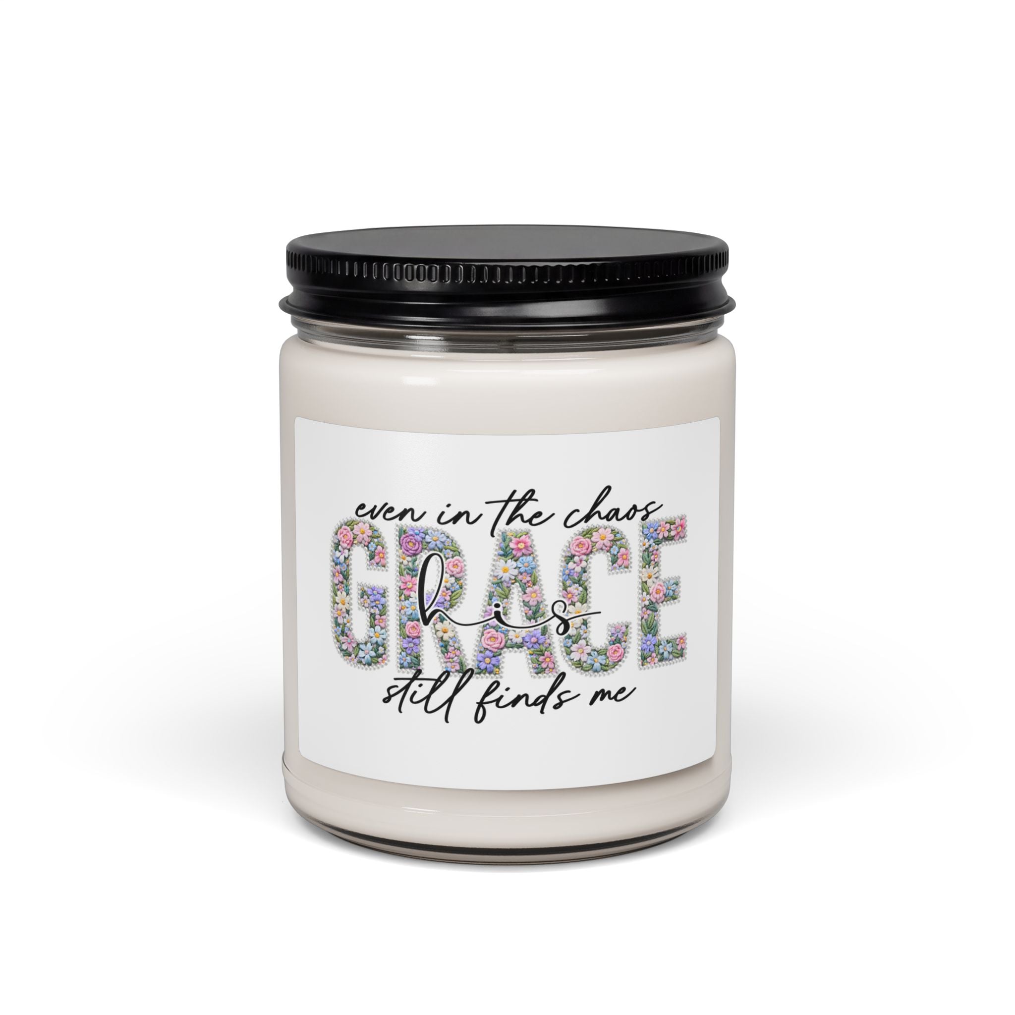 Grace Floral Soy Candle